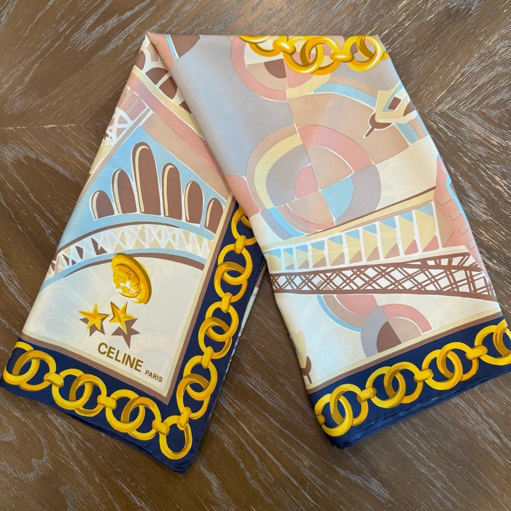 Authentic Celine Scarf - Picture 8 of 9